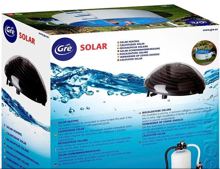 Riscaldatore Acqua per Piscine G.F. Sunny Solar Heater Prezzo in Offerta su  Prezzoforte