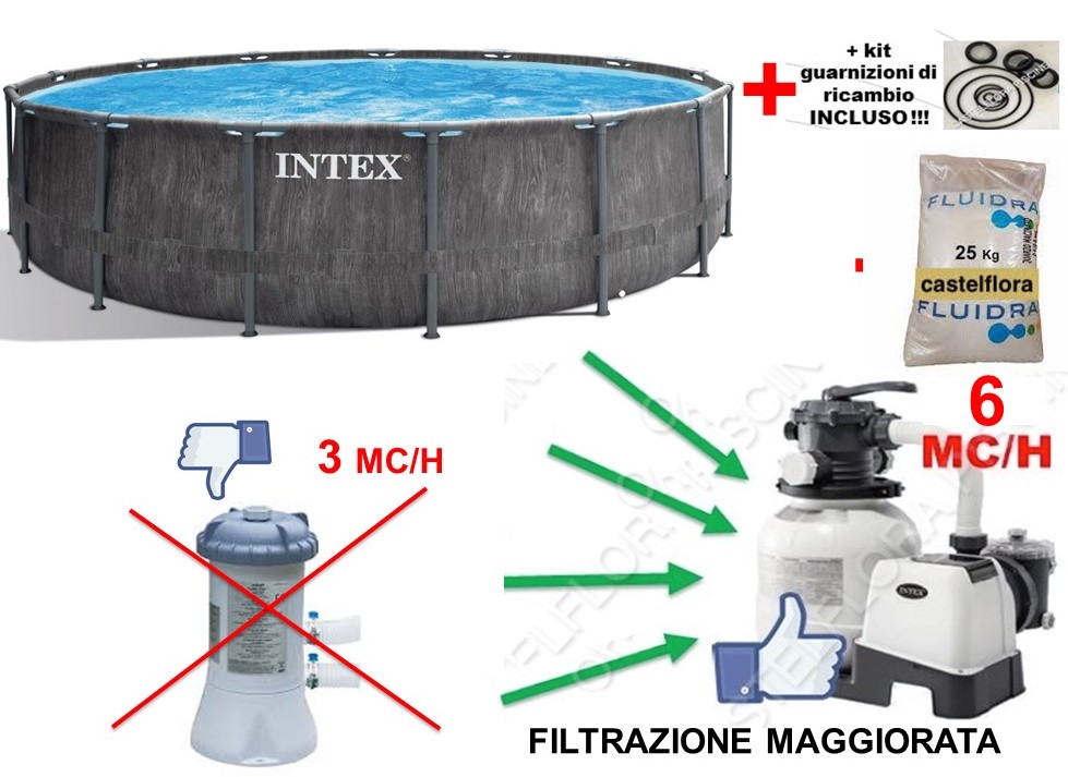 Materasso pneumatico Deluxe Queen INTEX - Realizzazione Piscine a Perugia